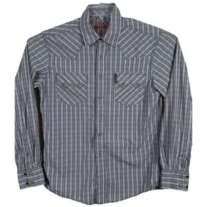 Cinch Shirt Mens Pearl Snap Small Multicolor Modern Southwestern‎ Cowboy Rodeo